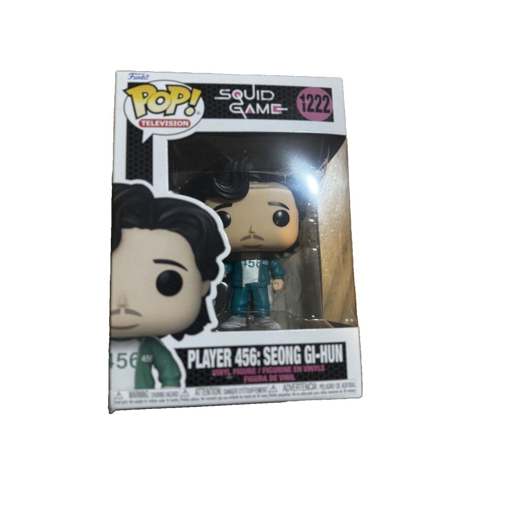 Funko Pop Squid Game Player 456 Seong Gi-Hun #1222 Vinyl Figure Netflix